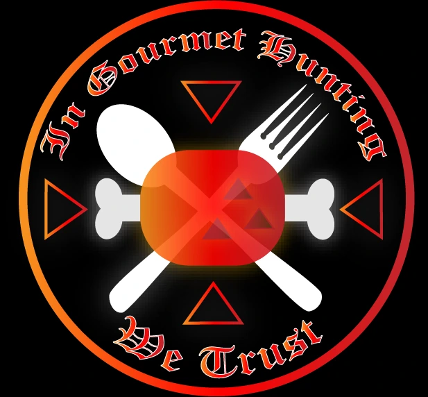 shrinked Gourmet Hunters Logo digital sketch